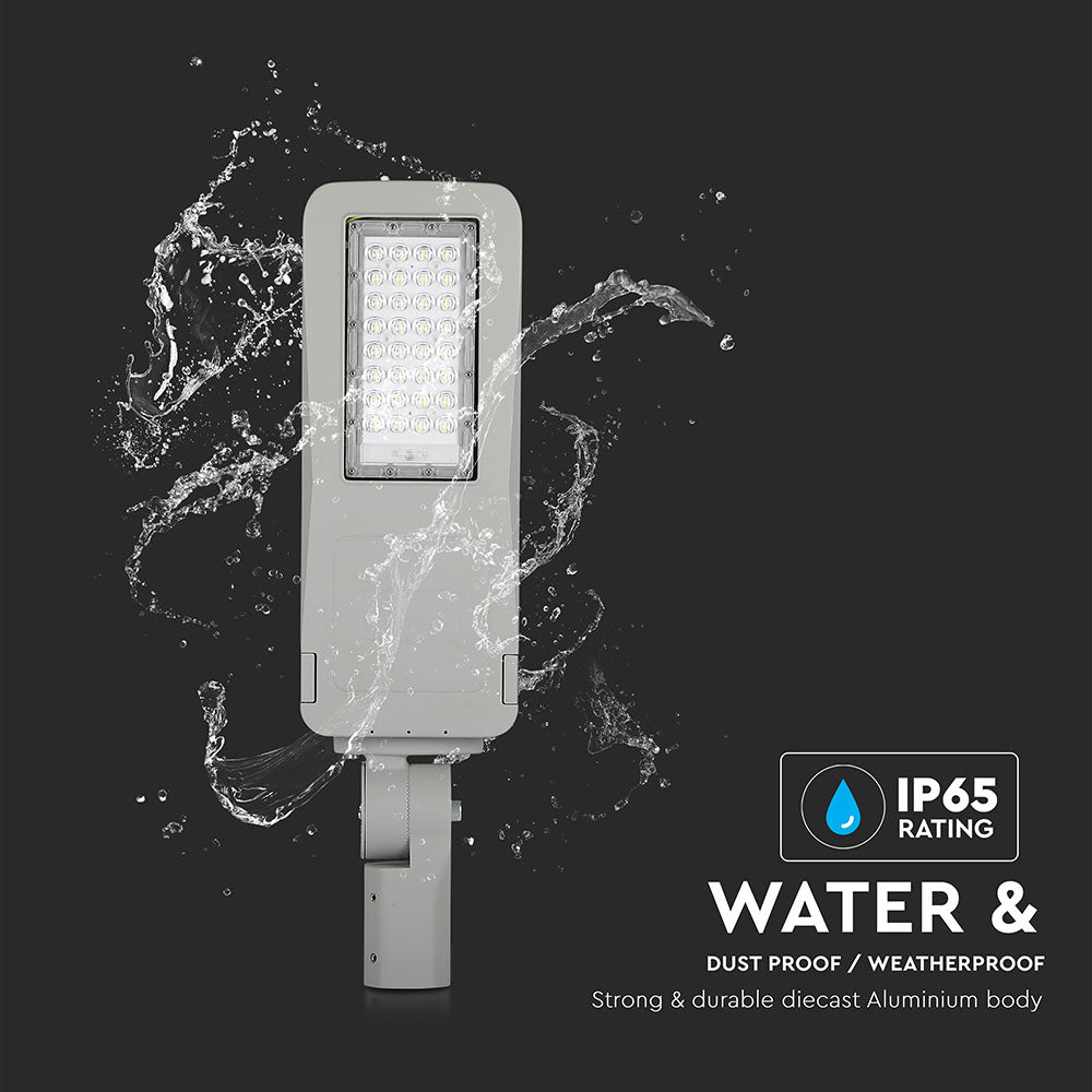 50W Lampa uliczna LED (CLASS I, Zasilacz INVENTRONICS) / Chip SAMSUNG / Barwa:5700K / Wydajność: 140lm/w