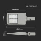 100W Lampa uliczna LED (CLASS I, Zasilacz INVENTRONICS) / Chip SAMSUNG / Barwa:5700K / Wydajność: 140lm/w