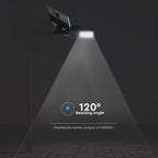 50W Solarna lampa uliczna / Barwa:6000K / Obudowa: Czarna