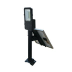 50W Solarna lampa uliczna / Barwa:6000K / Obudowa: Czarna
