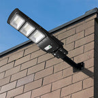 12W Lampa uliczna solarna z czujnikiem ruchu / Barwa:6000K / Obudowa: Czarna