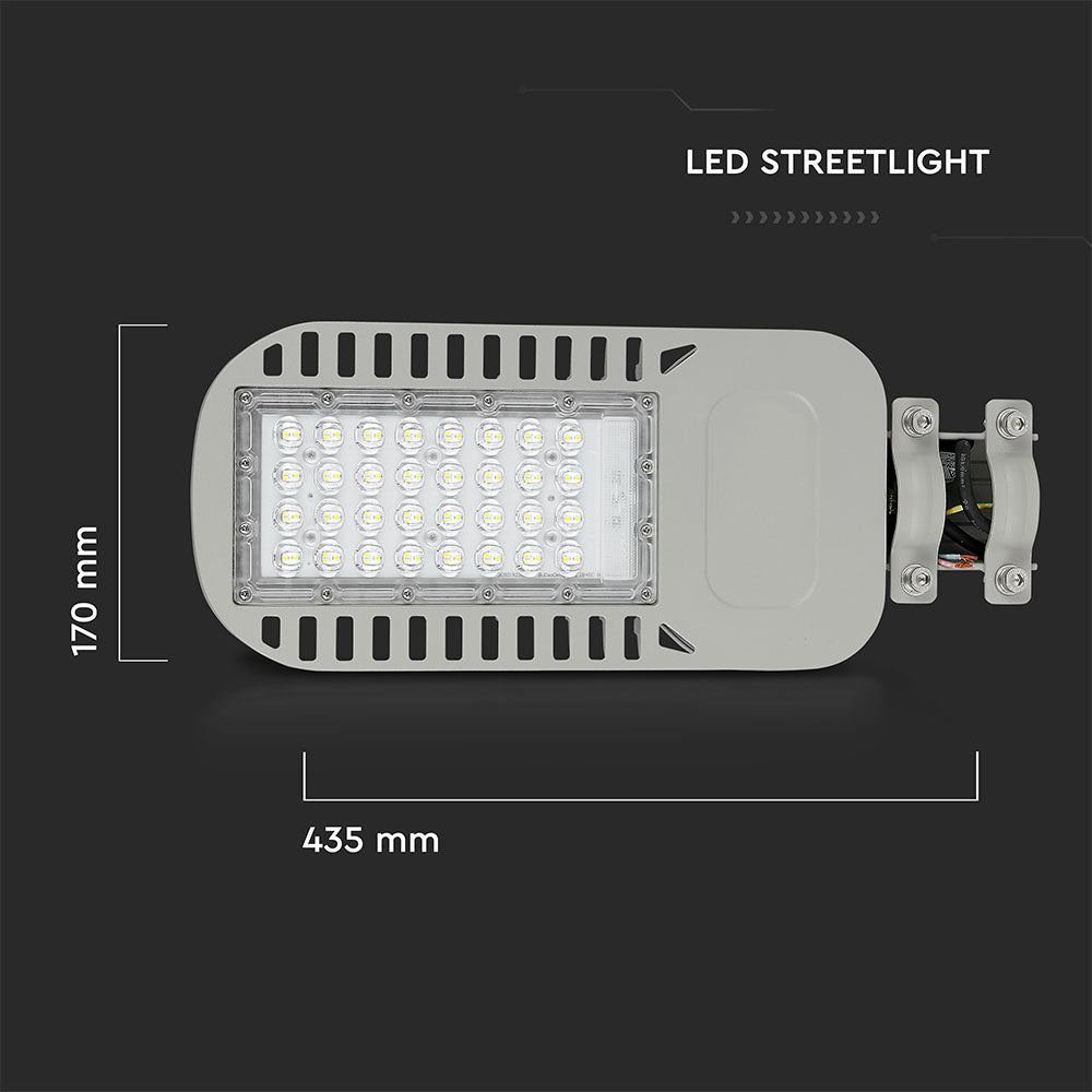 50W Lampa uliczna LED Slim / Chip SAMSUNG / Barwa:6400K / Wydajność: 120lm/w