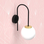kinkiet Cambridge (glass 2815) black/brass 1xE14