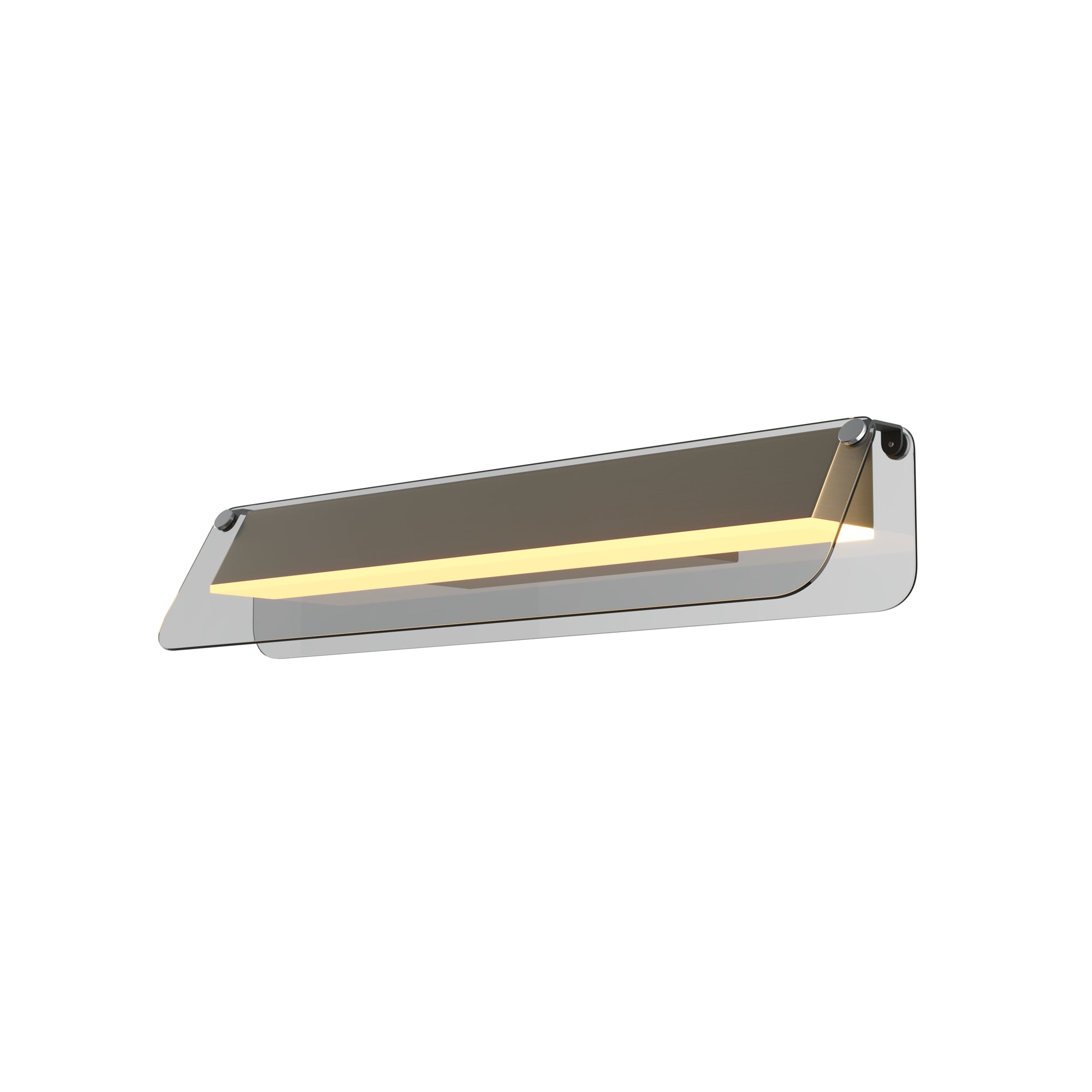 Maytoni Kinkiet Flat - Metal - Czarny MOD296WL-L10BS3K