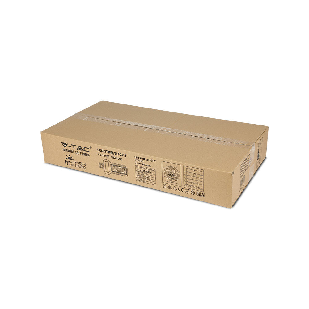 100W Lampa uliczna LED Slim / Chip SAMSUNG / Barwa:6400K / Wydajność: 120lm/w