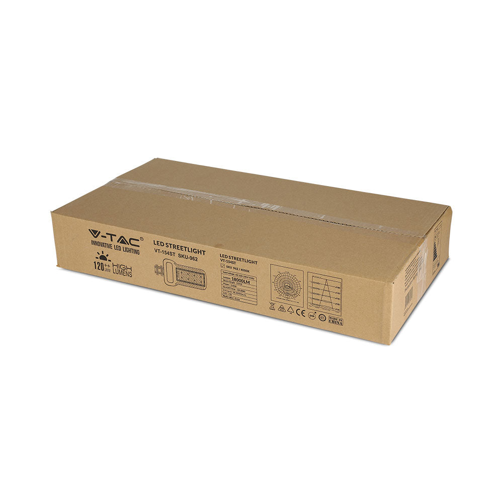 150W Lampa uliczna LED Slim / Chip SAMSUNG / Barwa:6400K / Wydajność: 120lm/w