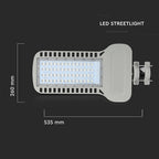 150W Lampa uliczna LED Slim / Chip SAMSUNG / Barwa:4000K / Wydajność: 120lm/w