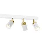 spot Reno white/gold 6xGU10