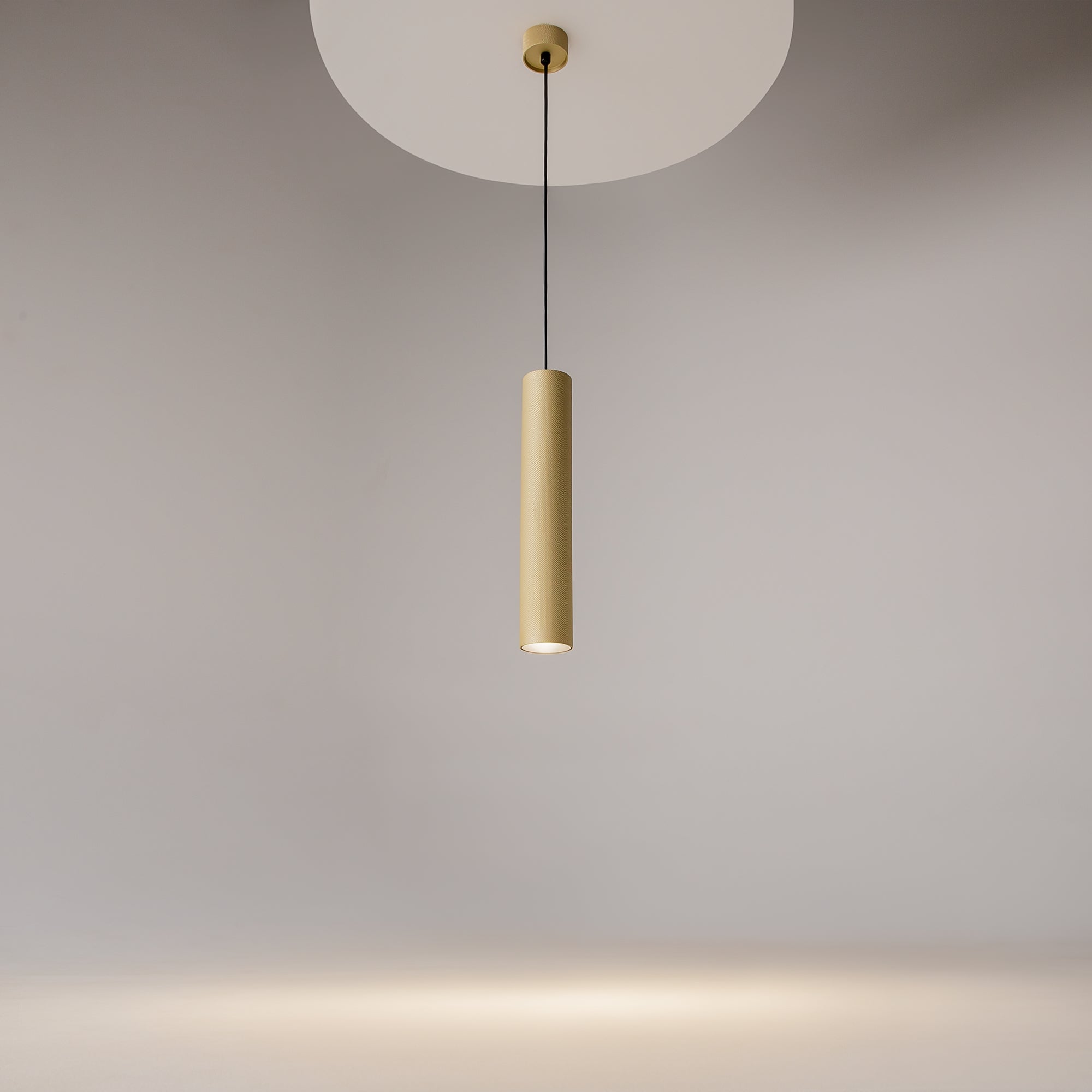 Maytoni Lampa wisząca Artisan - Aluminium - Złoty matowy P082PL-GU10-MG