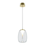 Maytoni Lampa wisząca Splash - Aluminium - Złoty MOD282PL-L8G3K1