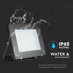 500W Naświetlacz LED SMD / Chip SAMSUNG / Przewód: 3m / Barwa:4000K / Obudowa: Czarna / Wydajność: 120lm/w