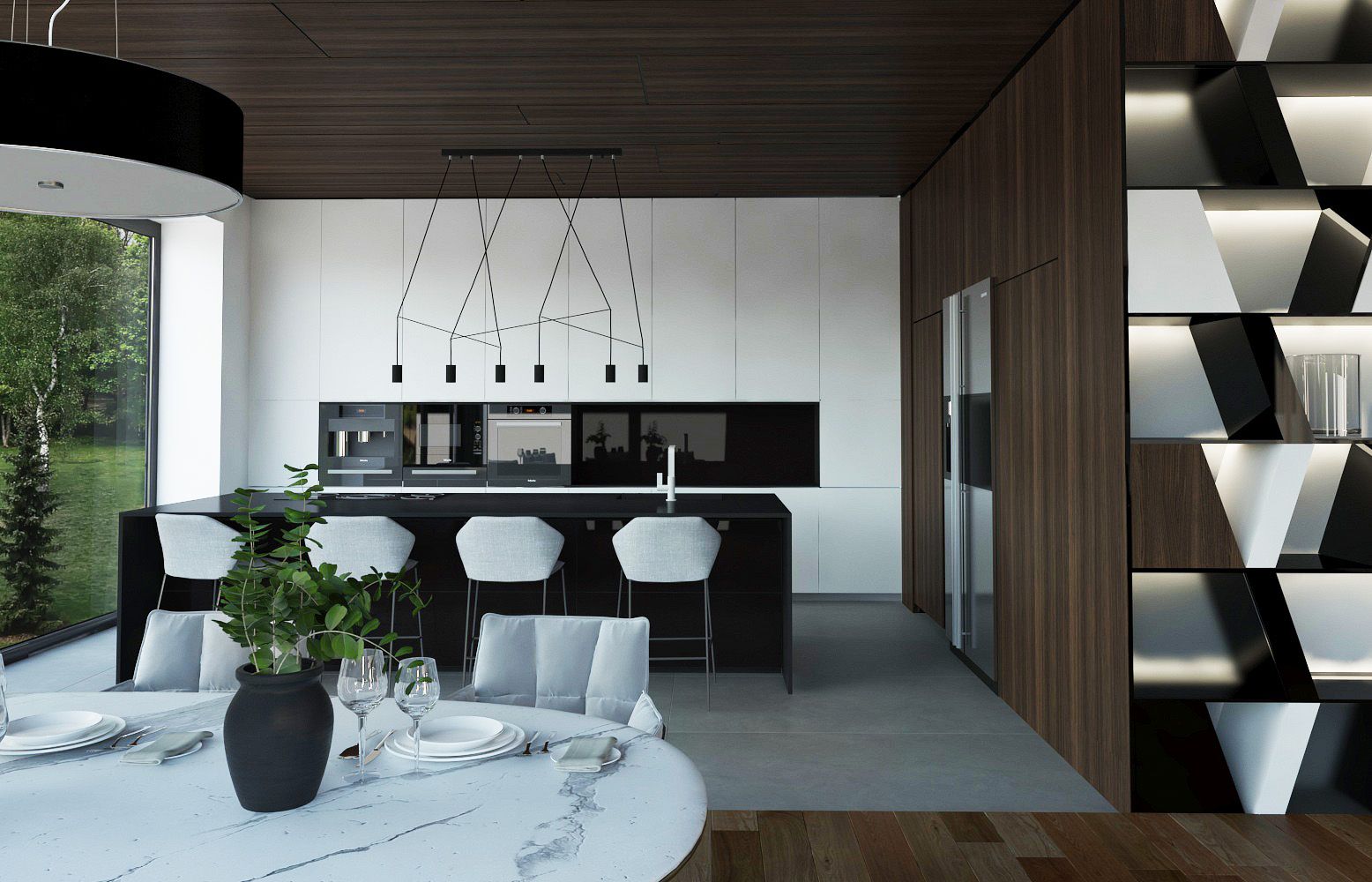 Nowodvorski Lampa wisząca IMBRIA 10W only LED 50/60Hz - Stal lakierowana - Czarny II