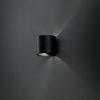 Maytoni Kinkiet Rond - Aluminium - Czarny C066WL-01B