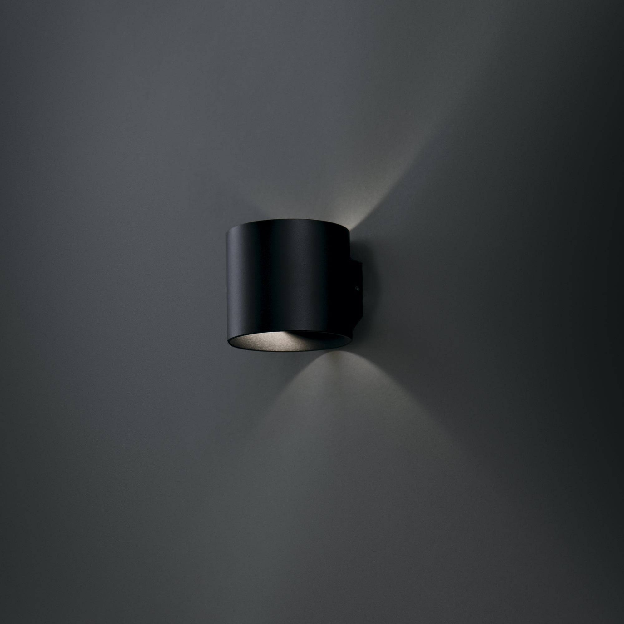 Maytoni Kinkiet Rond - Aluminium - Czarny C066WL-01B