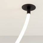 Maytoni Lampa wisząca Tau - Aluminium - Czarny MOD146PL-L40B3K