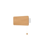 Nowodvorski Kinkiet regulowany z włącznikiem OSLO 30 15W only LED 50/60Hz - Drewno - Dębowy