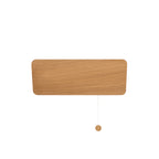 Nowodvorski Kinkiet regulowany z włącznikiem OSLO 30 15W only LED 50/60Hz - Drewno - Dębowy