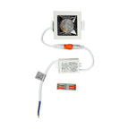 4W Oprawa wpuszczana reflektor LED / Chip SAMSUNG / Barwa:4000K / Kąt 12'