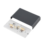 Nowodvorski Kinkiet HAGA 10W only LED 50/60Hz - Stal lakierowana - Grafitowy