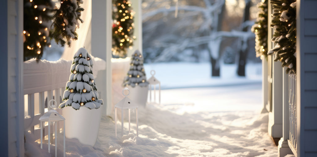 Nowodvorski Lampa stojąca FLOWERPOT S 25W only LED 50/60Hz IP44 - Tworzywo sztuczne PE - Biały