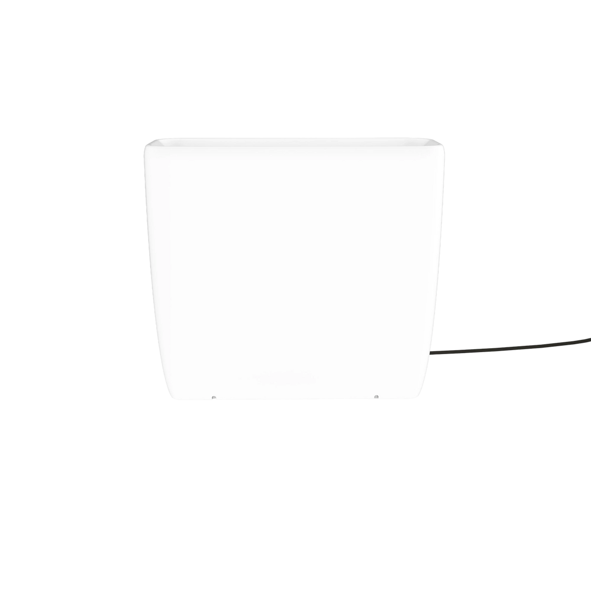 Nowodvorski Lampa stojąca FLOWERPOT L 25W only LED 50/60Hz IP44 - Tworzywo sztuczne PE - Biały 9713