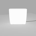 Nowodvorski Lampa stojąca FLOWERPOT L 25W only LED 50/60Hz IP44 - Tworzywo sztuczne PE - Biały