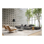 Nowodvorski Lampa podłogowa MOSS 25W only LED 50/60Hz - Tkanina - Czarny 9736