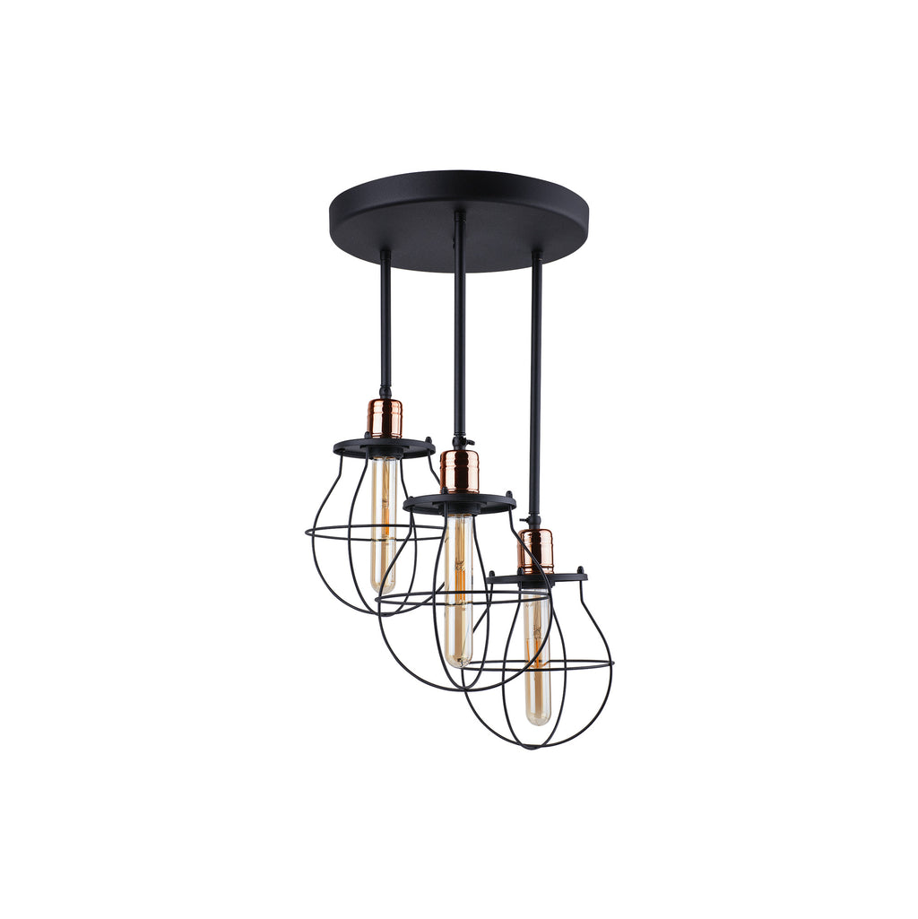 Nowodvorski Lampa przysufitowa MANUFACTURE 25W only LED 50/60Hz - Stal lakierowana - Czarny I