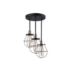 Nowodvorski Lampa przysufitowa MANUFACTURE 25W only LED 50/60Hz - Stal lakierowana - Czarny I