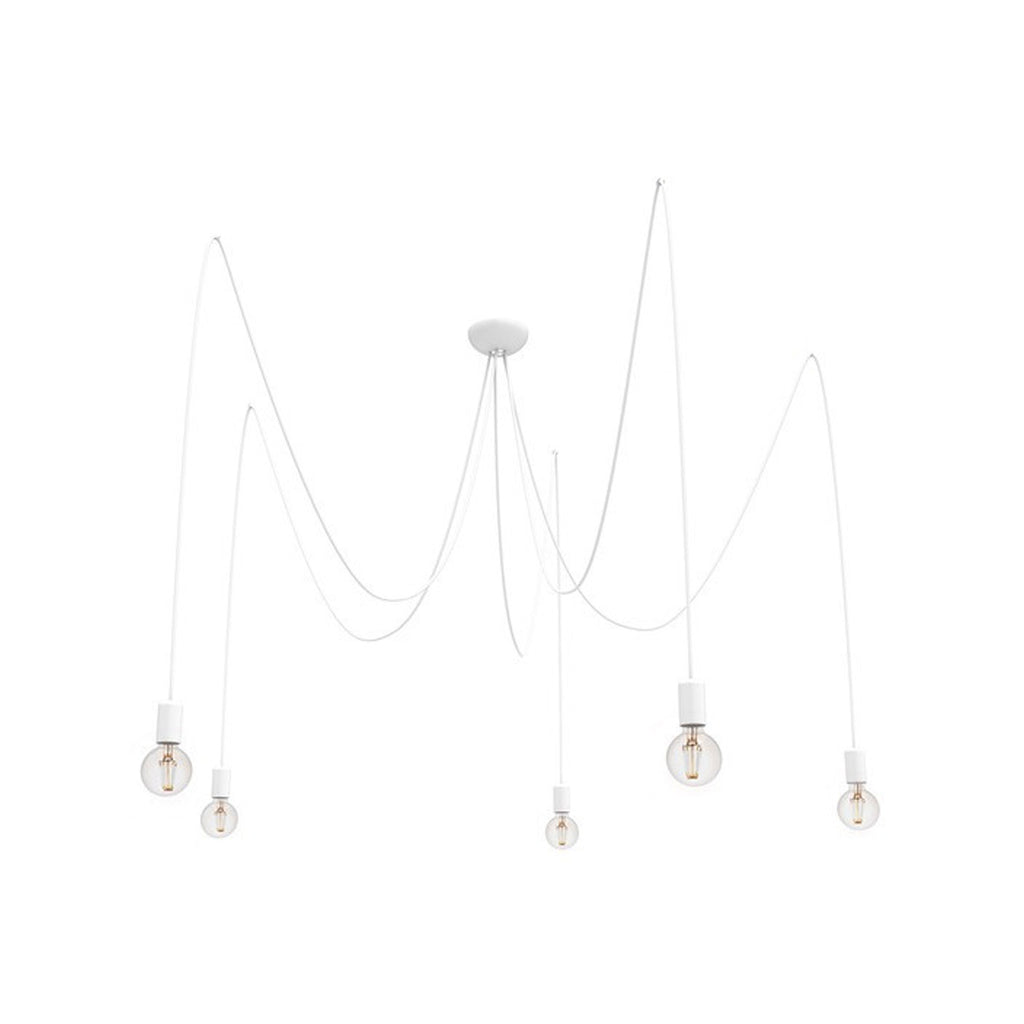 Nowodvorski Lampa wisząca SPIDER 25W only LED 50/60Hz - Przewód w oplocie - Biały II