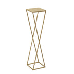 Flower stand Column B 1000x240x240 gold