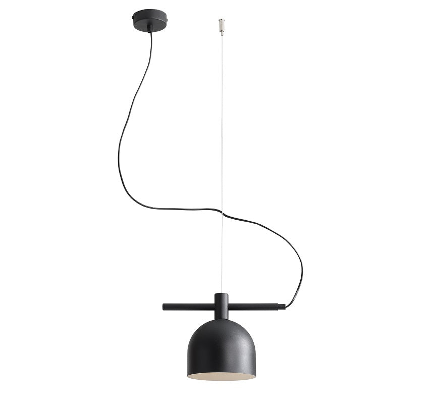 Aldex Lampa Wisząca Beryl Black - Metal - Czarny 976G1