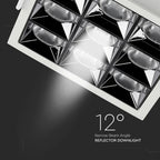 36W Oprawa wpuszczana reflektor LED / Chip SAMSUNG / Barwa:5700K / Kąt 12'