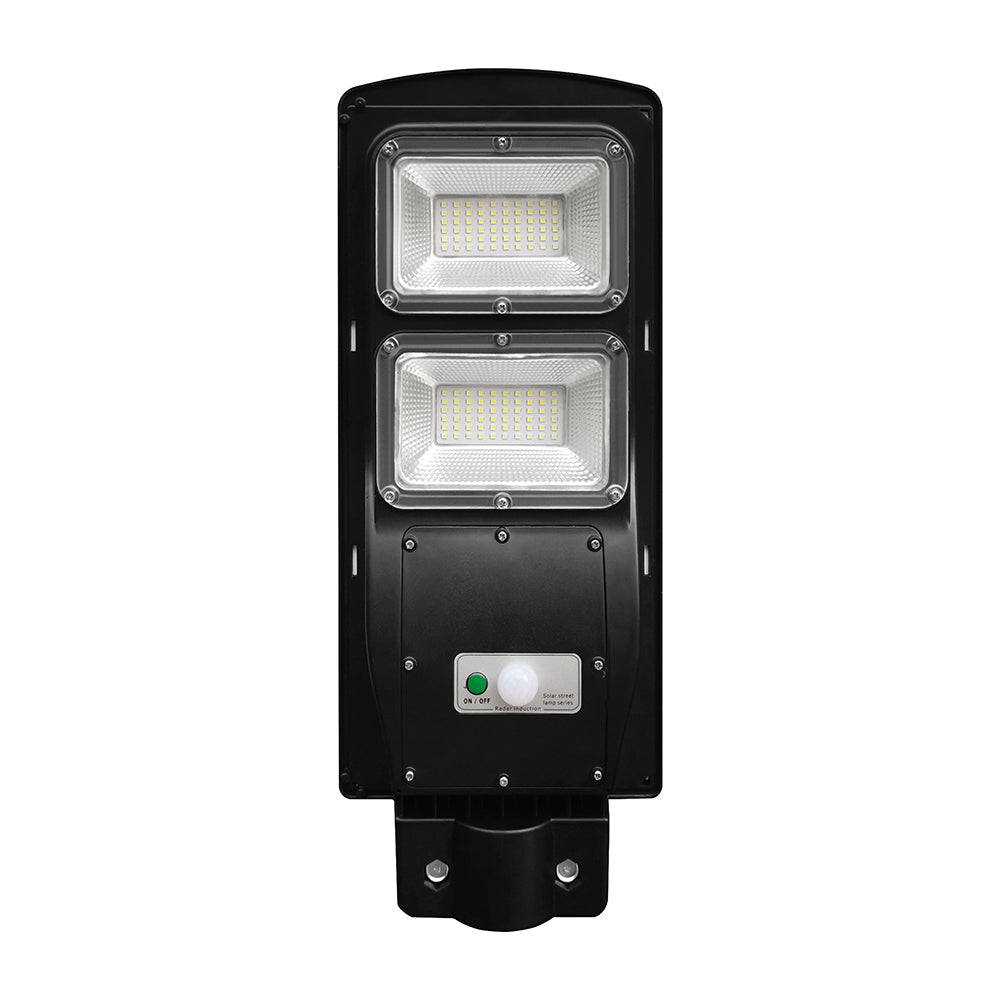 8W Lampa uliczna solarna z czujnikiem ruchu / Barwa:6000K / Obudowa: Czarna