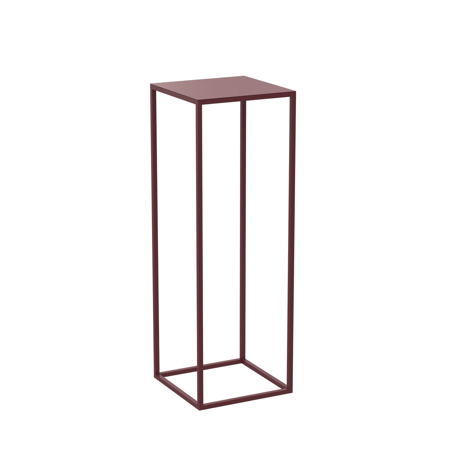 Flower stand Column A 700x240x240 burgundy
