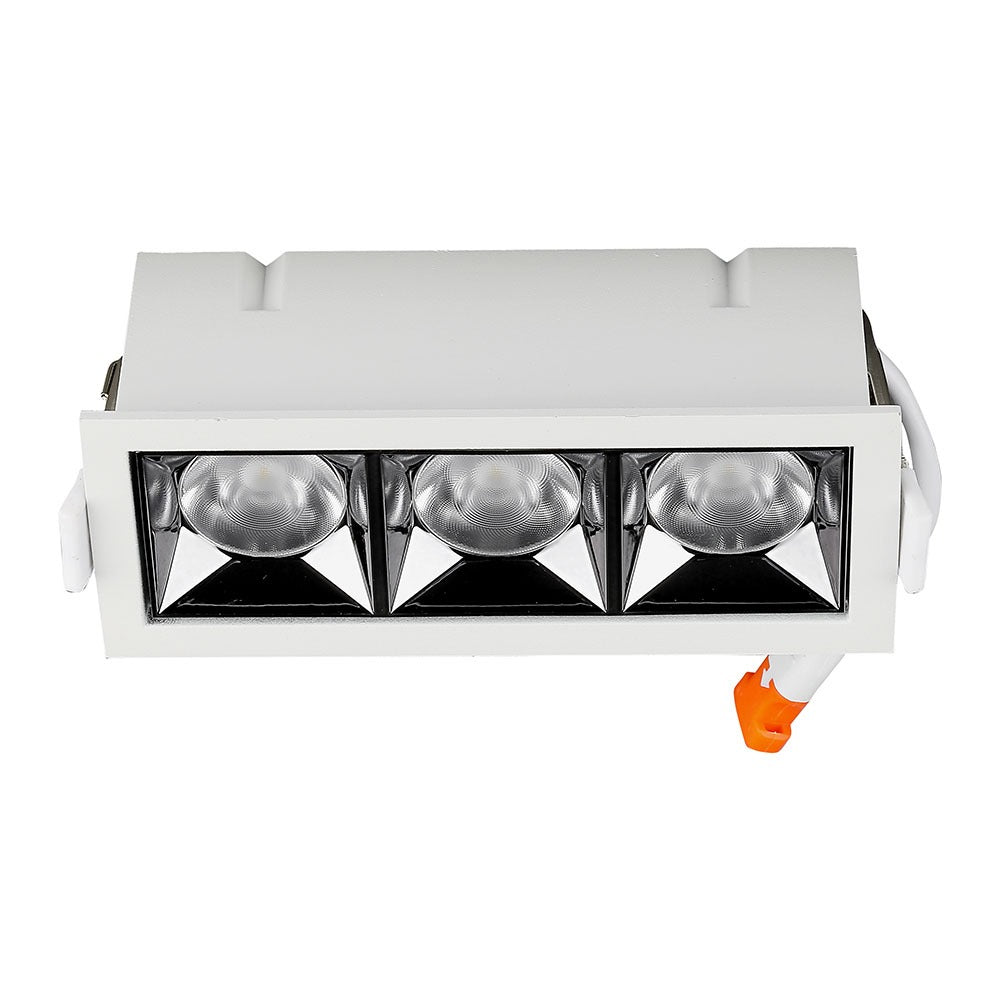 12W Oprawa wpuszczana reflektor LED / Chip SAMSUNG / Barwa:5700K / Kąt 38'
