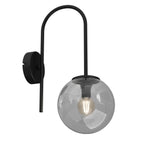 kinkiet Cambridge (smoke glass 2907) black 1xE14