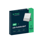100W Naświetlacz VENTO 185 / Barwa:4000K / Obudowa: Czarna / Skuteczność 185lm/W