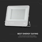 200W Naświetlacz LED SMD / Barwa:6500K / Obudowa: Czarna / Skuteczność 185lm/W
