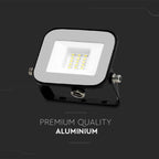 10W Naświetlacz LED SMD / Chip SAMSUNG / Barwa:3000K / Obudowa: Czarna