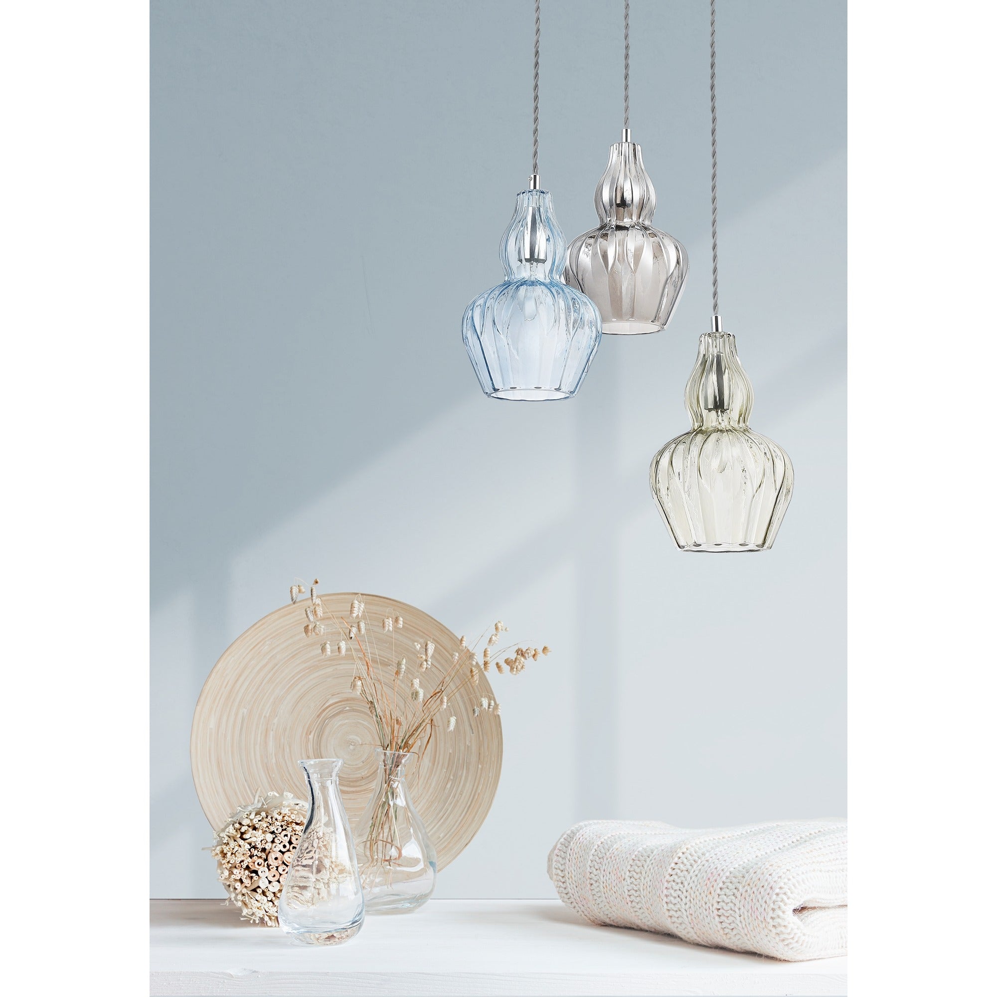 Lampa wisząca Eustoma MOD238-PL-01-BL