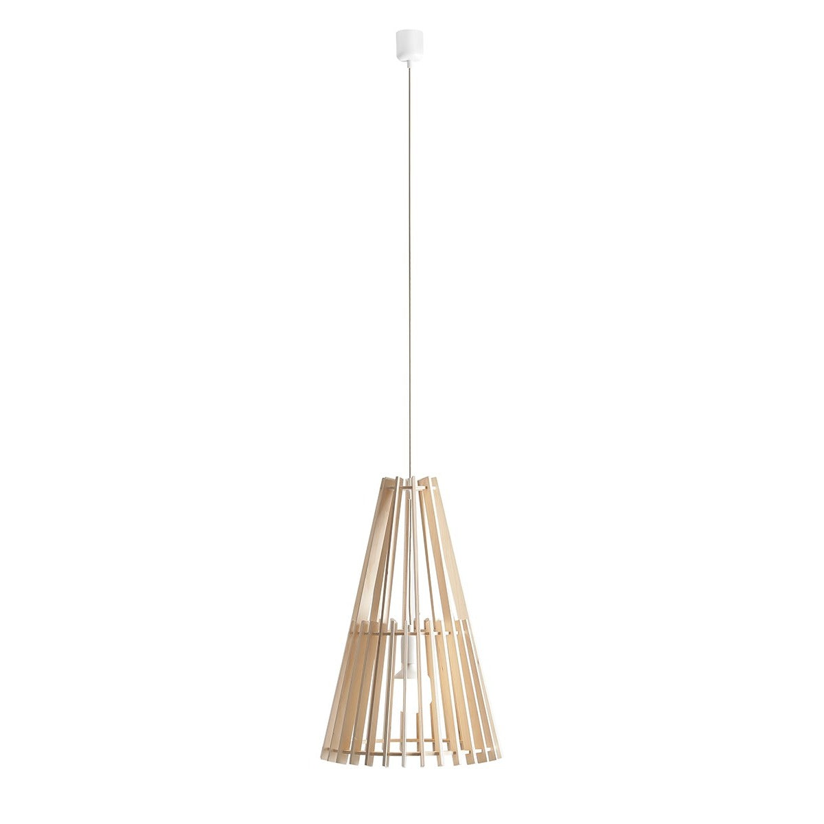 Aldex Lampa Wisząca Ferb L - Metal / drewno - Naturalny 993G_L