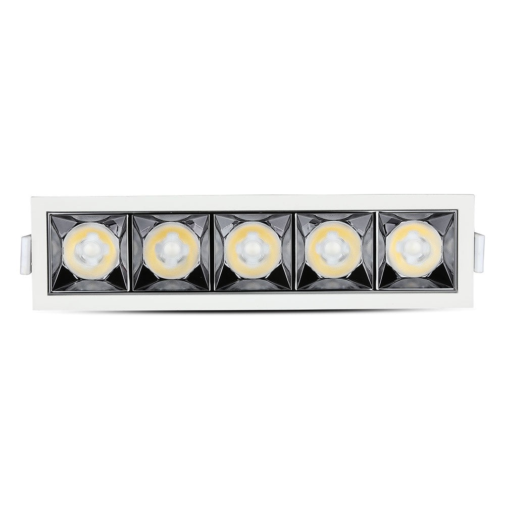 20W Oprawa wpuszczana reflektor LED / Chip SAMSUNG / Barwa:5700K / Kąt 38'