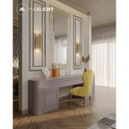 Maxlight Kinkiet Organic - Metal + akryl - Złoty szczotkowany W0311D