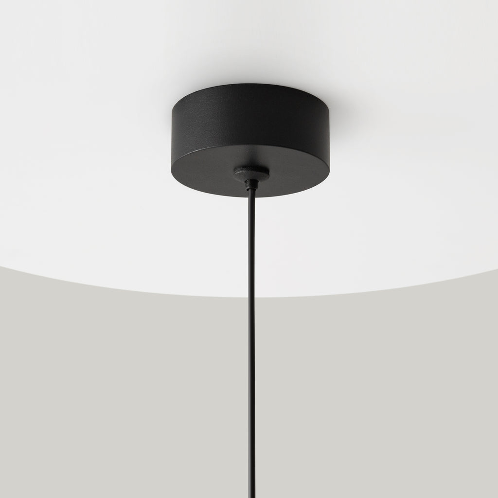 Maytoni Lampa wisząca Polar - Aluminium + tworzywo sztuczne - Czarny P088PL-GX53-B