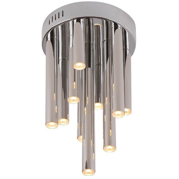 Maxlight Plafon Organic 20cm - Metal + akryl - Chrom C0117D