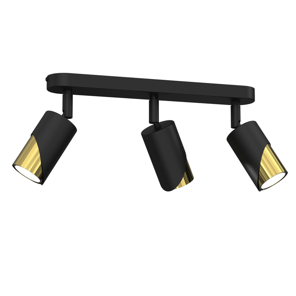 spot Shift black/gold 3xGU10