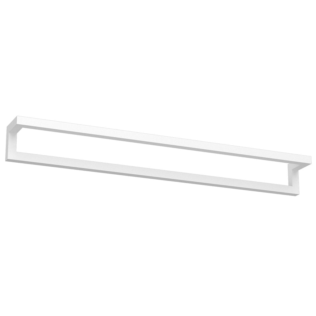 wall towel hanger 60 cm - single, white