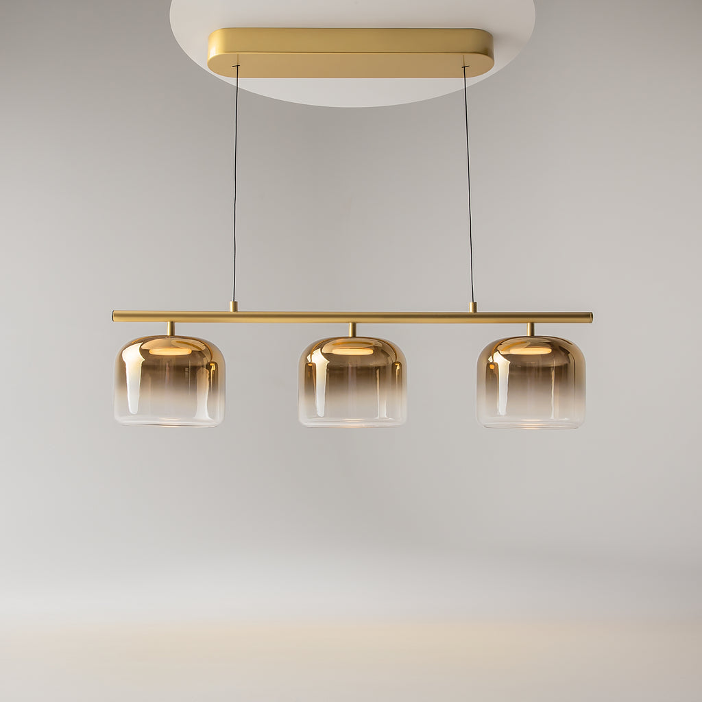 Maytoni Lampa wisząca Spirito - Metal - Złoty MOD286PL-L12G3K