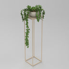 Flower stand Column A 1000x240x240 beige